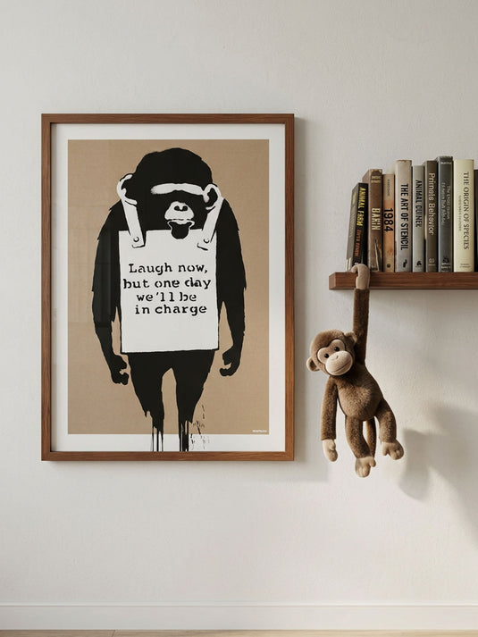 Poster · Banksy - Laugh Now
