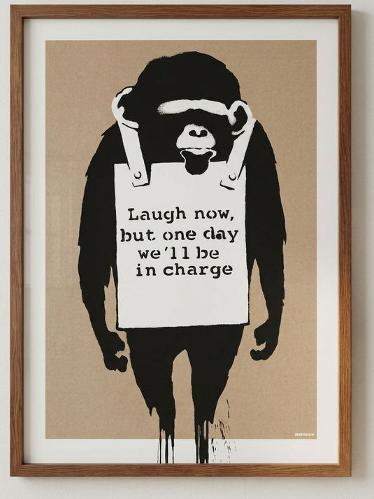Poster · Banksy - Laugh Now