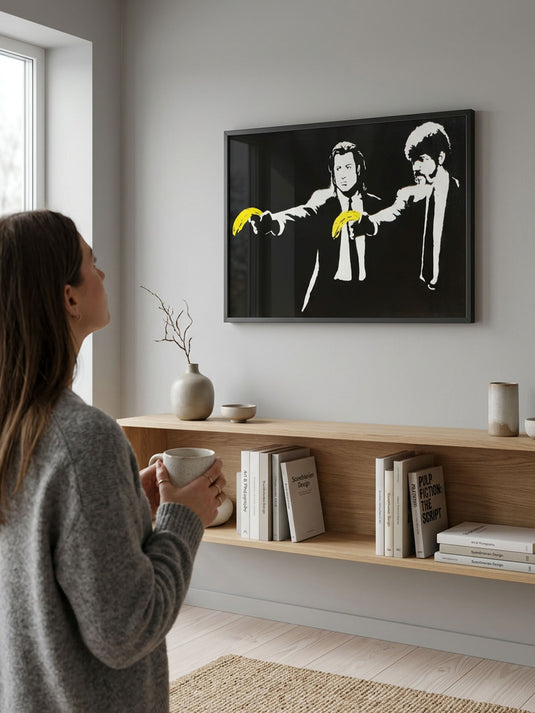 Poster · Banksy - Pulp Fiction