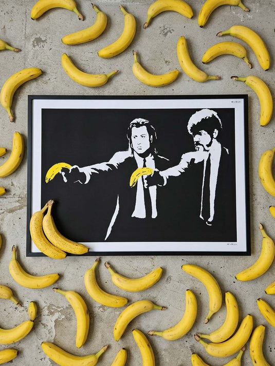 Poster · Banksy - Pulp Fiction