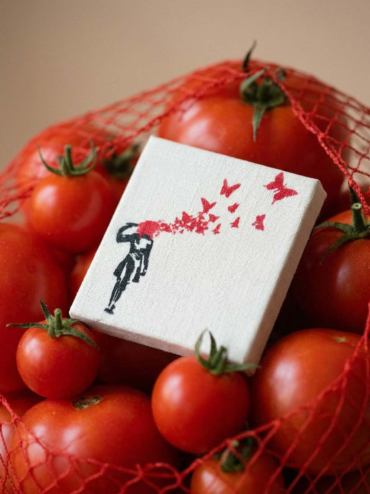 Imán de Piedra · Banksy - Butterfly Girl
