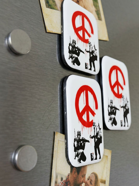 Kühlschrankmagnet · Banksy - CND Soldiers