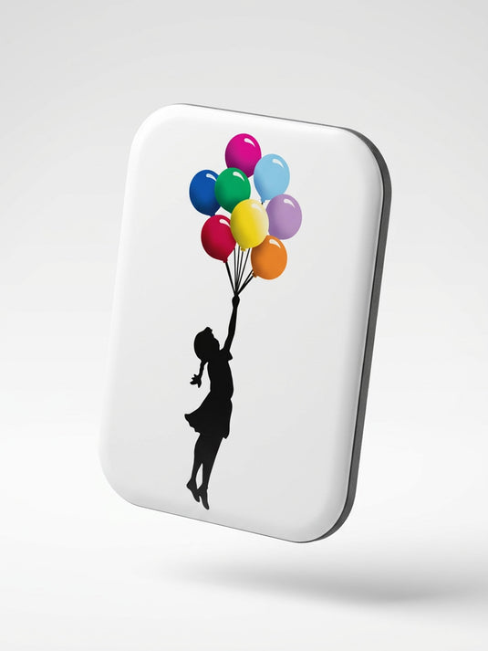 Kühlschrankmagnet · Banksy - Floating Girl