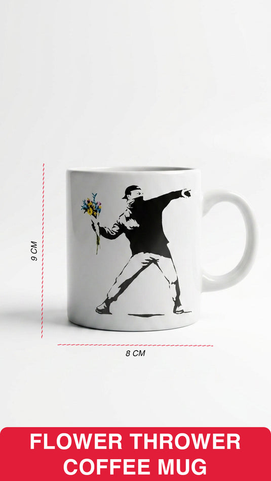 Kaffeetasse - Flower Thrower
