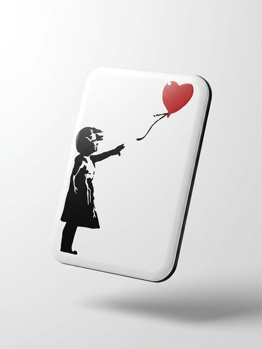 Kühlschrankmagnet · Banksy - Girl with Balloon