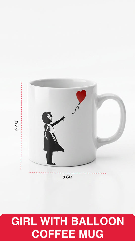 Kaffeetasse - Girl with Balloon