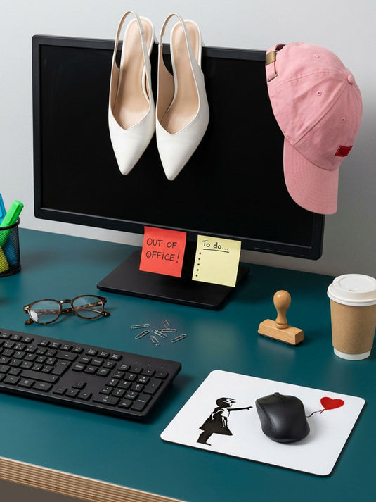 Mouse Pad - Girl with Balloon