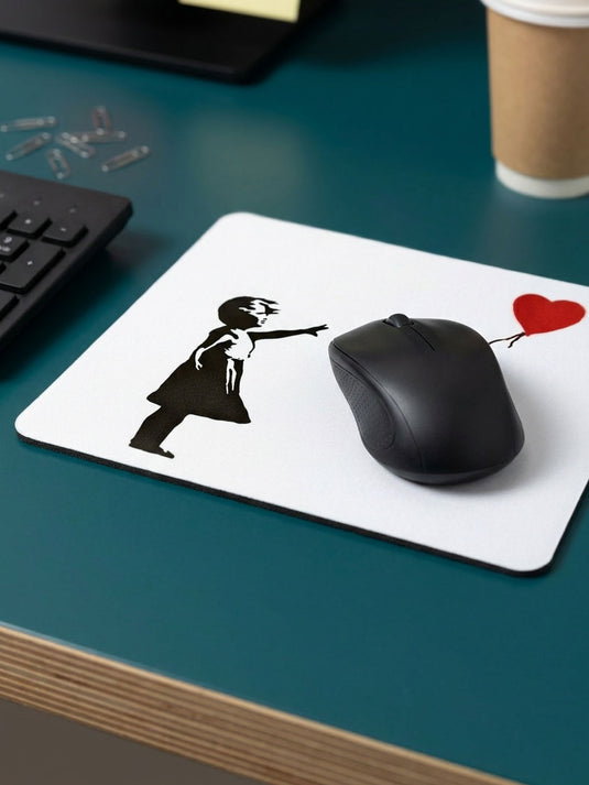Mouse Pad - Girl with Balloon