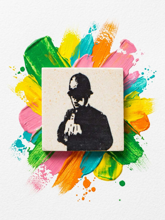 Imán de Piedra · Banksy - Rude Copper