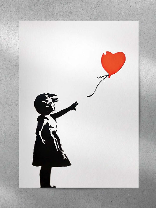 Posters - Girl with Balloon